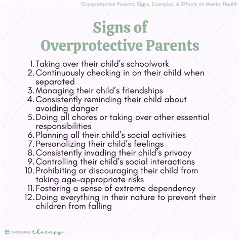 overprotective parent